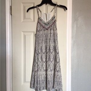 🎆End of year Sale💸 Miss Me black white multimedia dress